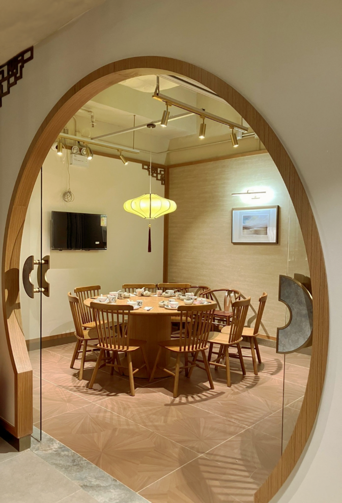 Tsuen Wan's Shang Hai Dishes Dining Room, ASA's exquisite marble tiles and timber tiles